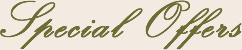 special travel offers